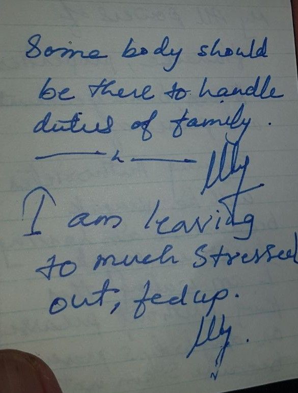 भैयूजी महाराज का छोड़ा सूसाइड नोट.