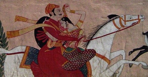 पृथ्वीराज चौहान और संयोगिता का एक चित्र. पृथ्वीराज चौहान और संयोगिता का एक चित्र.