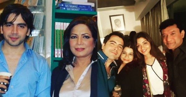 अरहान अपनी मां गीतांजलि के साथ. दूसरी तस्वीर में डायरेक्टर केन घोष के साथ.