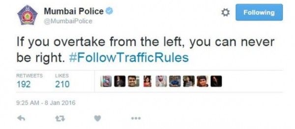 left right mumbai police