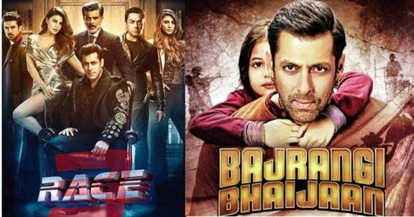 'बजरंगी भाईजान' 2015 में आई थी और 'रेस 3' 15 जून को रिलीज़ होगी.