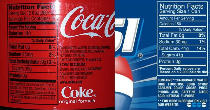 Coke Pepsi