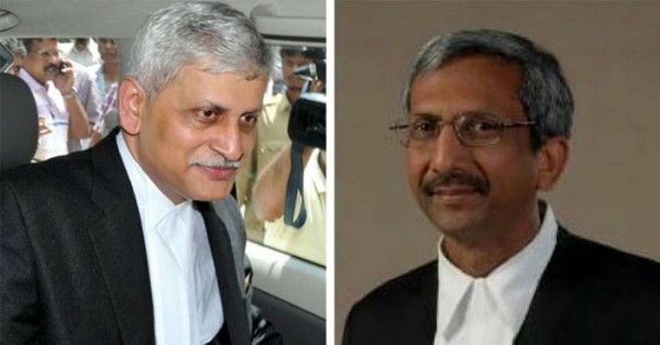 जस्टिस यूयू ललित (बाएं) और जस्टिस एके गोयल. इन्हीं की बेंच ने एससी-एसटी ऐक्ट पर फैसला सुनाया.