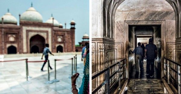 ताजमहल में रोजाना हजारों लोग आते हैं.