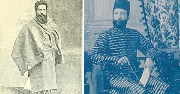 स्वामी श्रद्धानंद और हकीम अजमल खां.