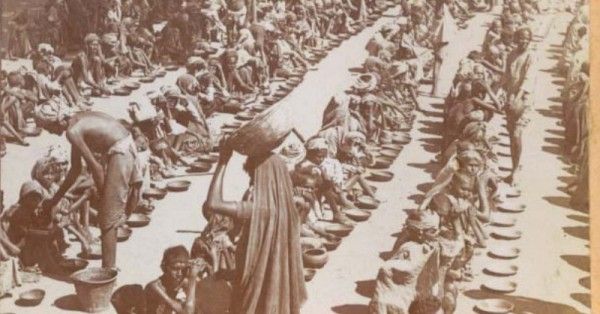1899-1900 में भारत में भीषण अकाल पड़ा था. (फोटो: Wikipedia)