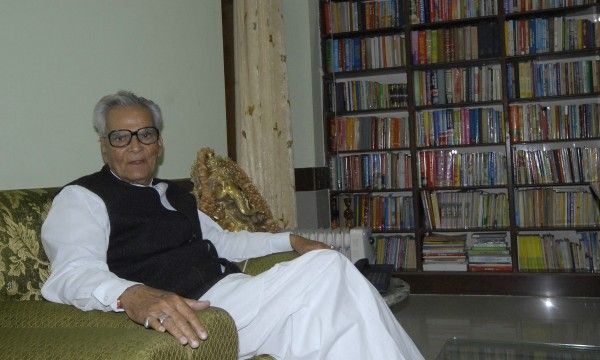 Bhairon Singh Shekhawat, Former Vice President of India at his Residence in Jaipur, Rajasthan, India