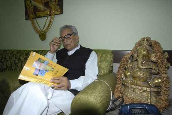 Bhairon Singh Shekhawat, Former Vice President of India at his Residence in Jaipur, Rajasthan, India
