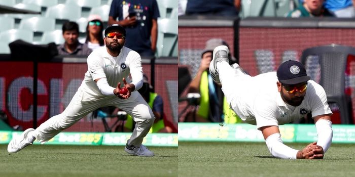 Rohit catch