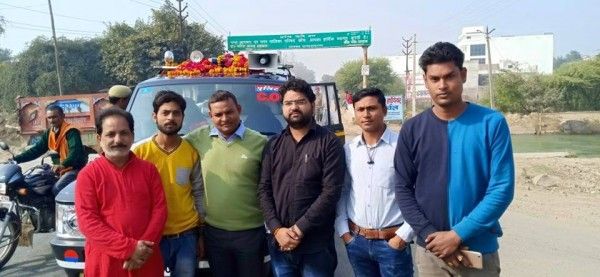 संदीप वर्मा ने झांसी मेडिकल कॉलेज को अपना शरीर दान कर दिया है.
