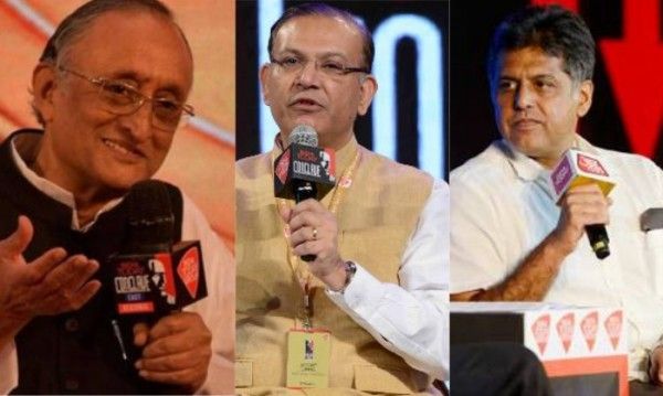 अमित मित्रा. जयंत सिन्हा और मनीष तिवारी. फाइल फोटो. इंडिया टुडे.