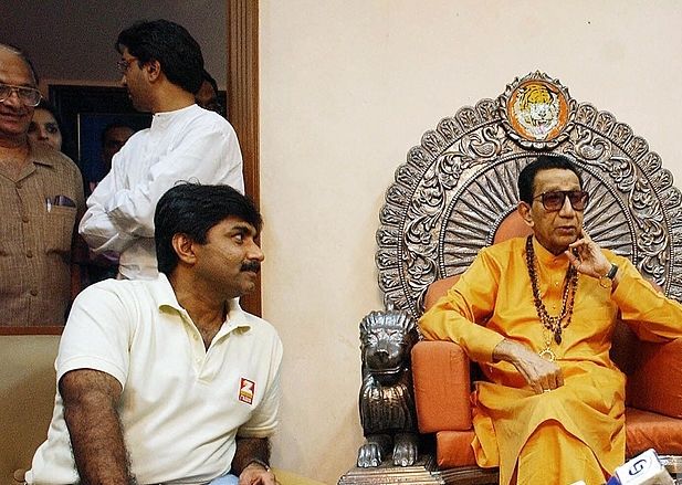 जावेद मियांदाद के साथ ठाकरे, फोटो- गेटी