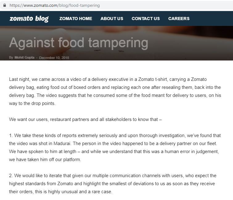 zomato blog
