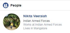 निकिता वीरैया की सोशल मीडिया आईडी