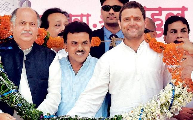 राहुल गांधी, संजय निरुपम और गुरुदास कामत. 