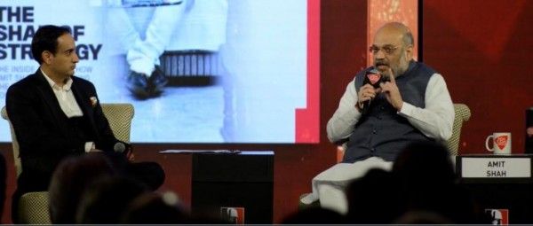 इंडिया टुडे कॉन्क्लेव में अमित शाह.