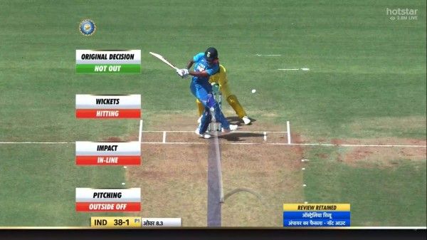 पहले धवन इस तरह आउट हुए.