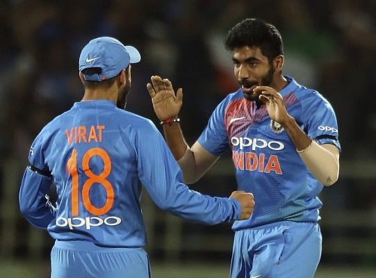 बुमराह की तगड़ी बॉलिंग.