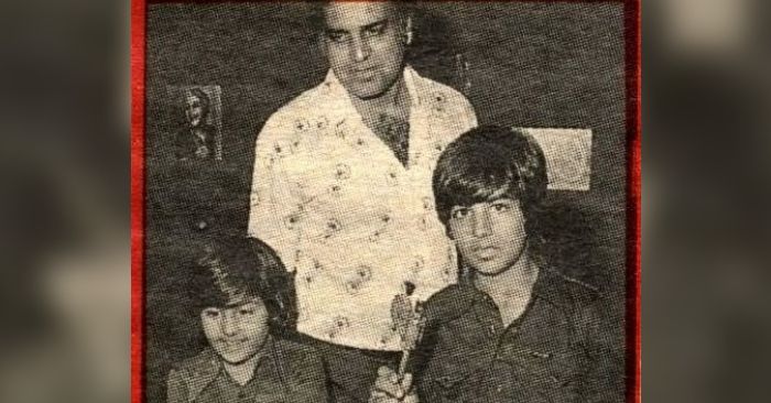 अपनी बहन अल्का और पिता हरि ओम भाटिया के साथ (राजीव भाटिया) अक्षय कुमार.