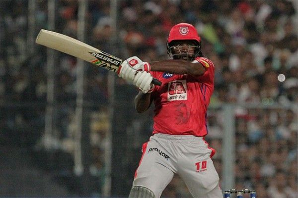 Chris Gayle KKR vs KXIP IPL 2019