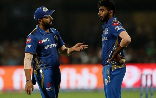 Jaspreet Bumrah ROhit Sharma IPL 2019 MI vs RCB