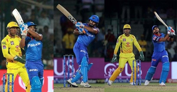 Shreyas Iyer Rishabh Pant DC vs CSK IPL 2019