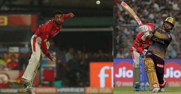 Sunil Naraine Varun Chakravarthy IPL 2019 KKR vs KXIP