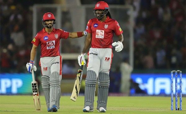Gayle IPL 2019 99 not out RR vs MI 2