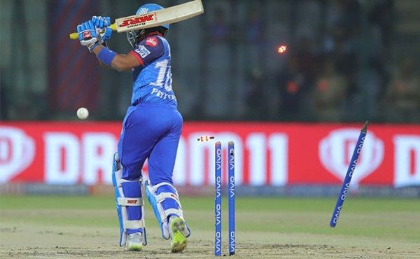 Prithvi Shaw DC vs SRH IPL 2019