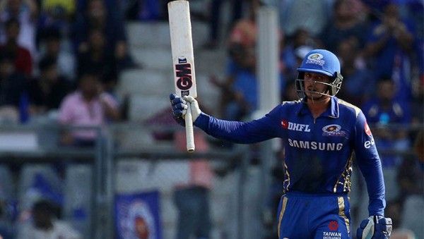 Quinton de Kock IPL 2019 MI vs RR