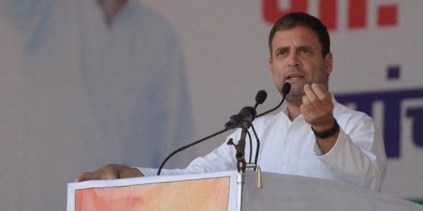 दो दिन में दूसरी बार ऐसा बयान दिया है राहुल ने.