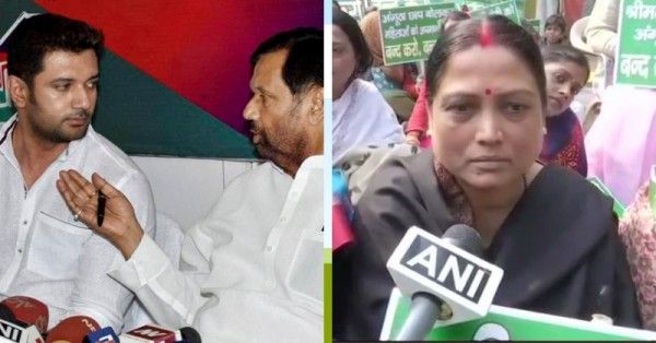 चिराग पासवान और रामविलास पासवान के खिलाफ कभी-कभी आवाज उठाती रहती हैं आशा पासवान.