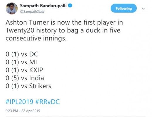 Turner Tweet