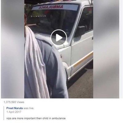 TOI के मुताबिक प्रीत नरूला बैंकर हैं और उनके समेत यहां खड़े सभी लोगों ने पुलिस से एंबुलेंस जाने देने के लिए बार-बार कहा.