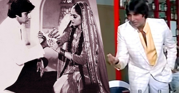 अमिताभ ने पूरी फ़िल्म के दौरान अपना बायां हाथ मजबूरी में अपनी जेब में ही रखा था. (यूट्यूब स्क्रीनशॉट)