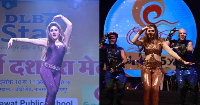 स्टेज शोज़ में परफॉर्म करती शेफाली ज़रीवाला.