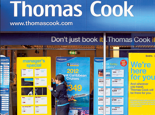 Don't just book it, Thomas cook it