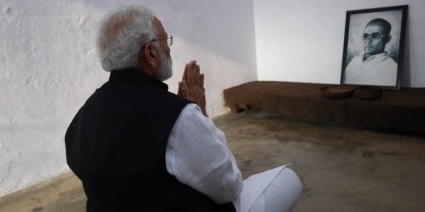 ये फोटो नरेंद्र मोदी के ट्विटर हैंडल से 30 दिसंबर 2018 को ट्वीट की गई.