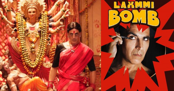 अक्षय कुमार की फिल्म 'लक्ष्मी' का पोस्टर.