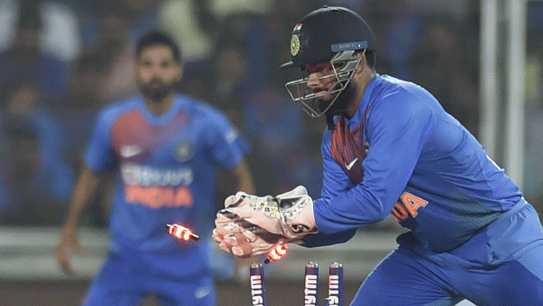 Rishabh Pant Stumping