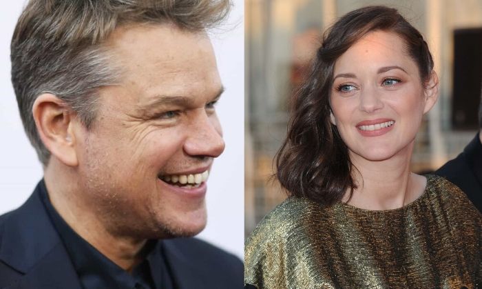 मरिऑन कोटिया और मेट डेमन