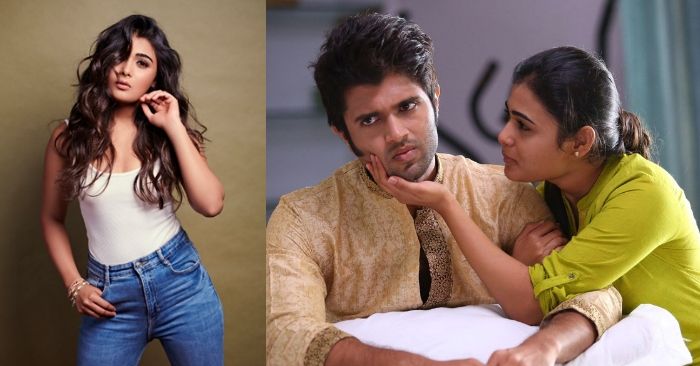 फिल्म 'जायेशभाई जोरदार' के अनाउंसमेंट फोटोशूट में शालिनी. दूसरी तरफ उनकी फिल्म 'अर्जुन रेड्डी' का एक सीन.