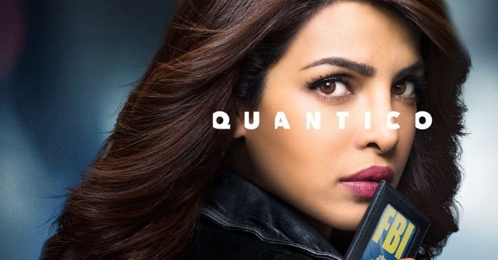 टीवी सीरीज़ 'क्वॉन्टिको' के पोस्टर पर एफबीआई एजेंट के रोल में प्रियंका चोपड़ा.