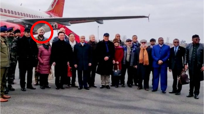 Devinder Singh With Diplomats From Foreign Countries