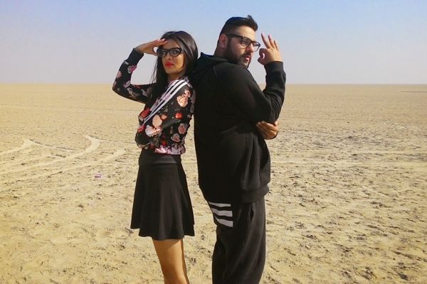 बादशाह के गाने 'डीजे वाले बाबू' के एक सीन में नताशा.