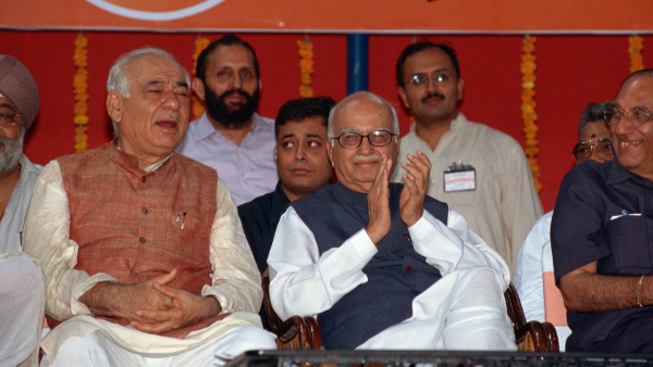 Madan Lal Khurana With Lalkrishna Adwani
