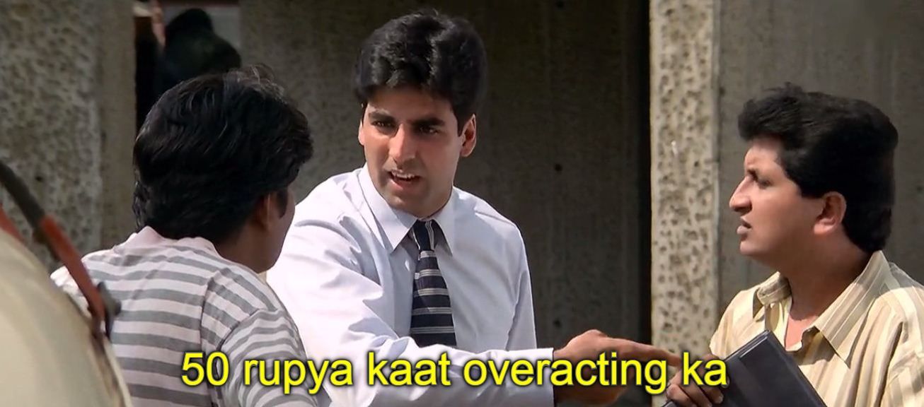 फिल्म में वरुण धवन ने जो किया है, उसके लिए ये मीम परफेक्ट है.