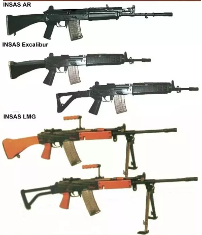 INSAS असल में एक रायफ़ल नहीं थी बल्कि एक पूरा रायफ़ल परिवार था, और पूरा का पूरा ही सवालों के घेरे में 