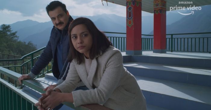 'द लास्ट ऑवर' के एक सीन में संजय कपूर और शहाना गोस्वामी. संजय नेटफ्लिक्स की 'लस्ट स्टोरीज़' में भी दिखाई दिए थे.