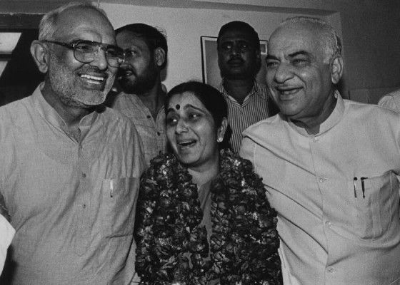 Sahib Singh Verma Madan Lal Khurana Sushma Swaraj